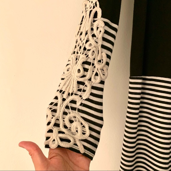 Reborn J Cardigan Embroidered Sleeves Open Front Small - Picture 4 of 8